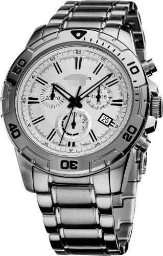 Custom Silver Watch Face