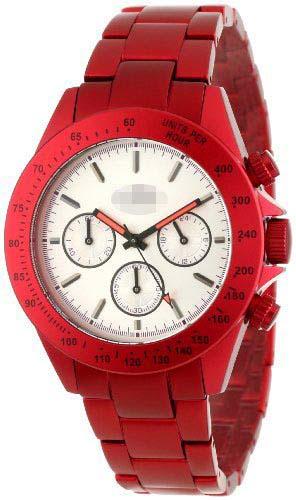 Custom Alloy Watch Bracelets AL-20050-RD-SL