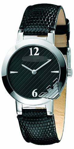 Customize Black Watch Face AR0744