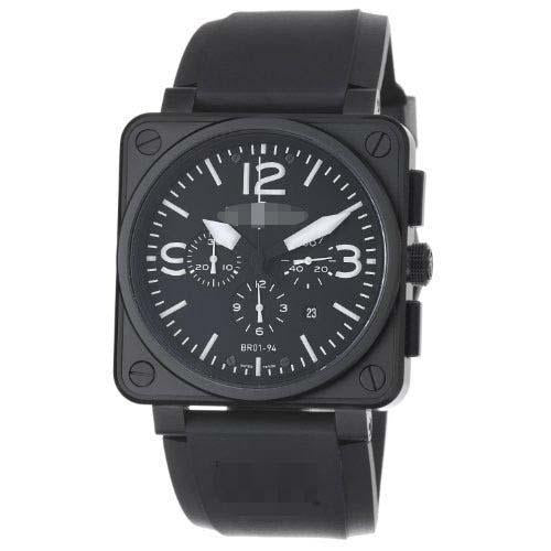 Custom Rubber Watch Bands BR01-94-Carbon