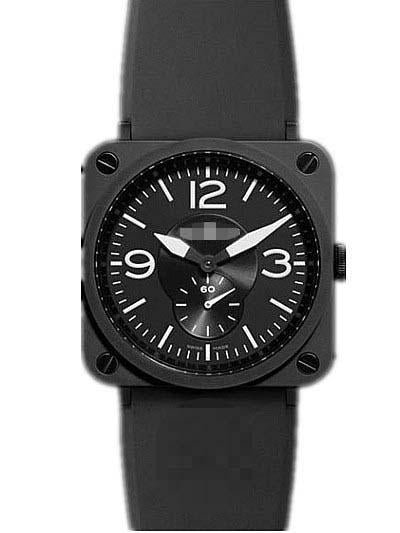 Custom Rubber Watch Bands BRS-BLKMATTCERA_SRU