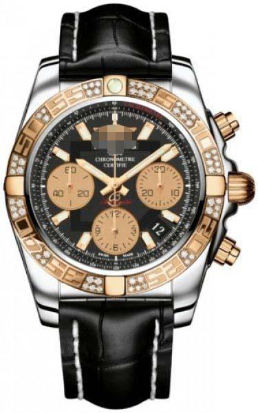 Custom Black Watch Dial CB0140AA/BA53-CROCD