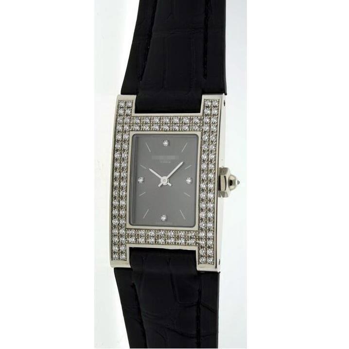 Wholesale Expensive Swiss Customize Ladies 18k White Gold Quartz Watches W01135/049