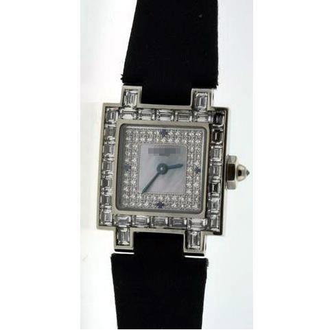 Customized Ladies 18k White Gold Watches