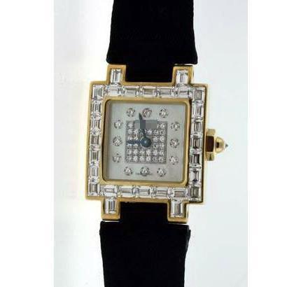Customize Ladies 18k Yellow Gold Watches 