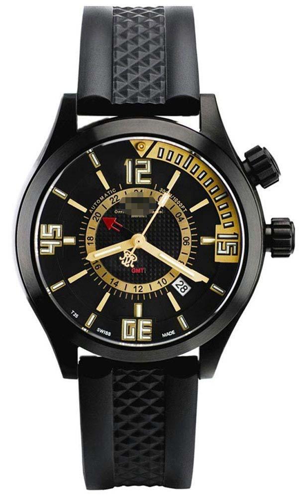 Custom Black Watch Dial DG1020A-PAJ-BKGO