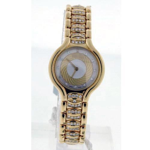 Wholesale Latest Ladies 18k Yellow Gold Quartz Watches 8157411