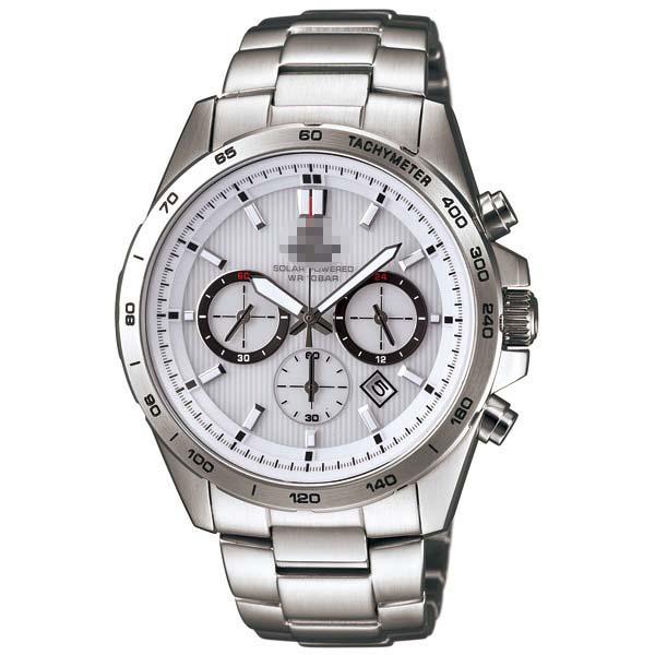 Custom White Watch Face EFR-518SBCJ-7AJF