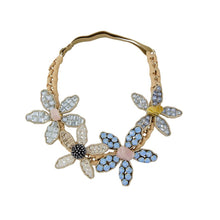 Load image into Gallery viewer, Wholesale Luxury Alpine Plants Gem Stones Tiara Crown Handcrafted Headband Custom Bijoux