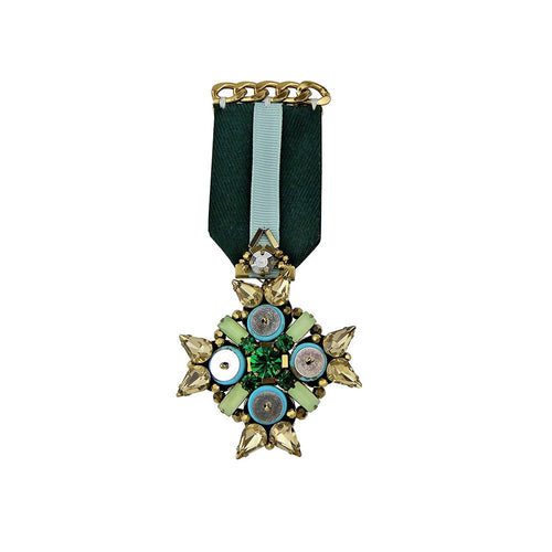 Wholesale Guanajuato Knight's Cross Medal Handmade Brooch Custom Bijoux