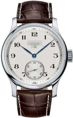 Custom Silver Watch Dial L2.640.4.78.5