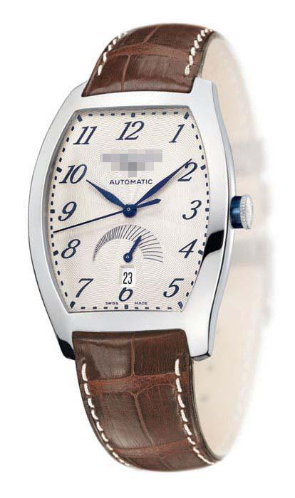 Custom Silver Watch Face L2.672.4.73.4
