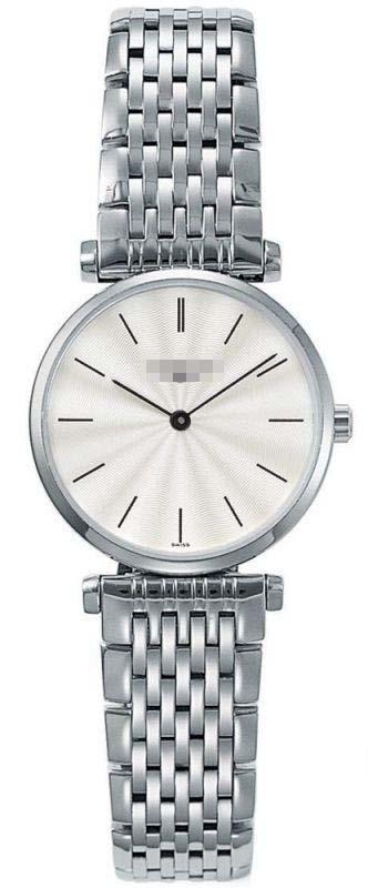Custom Silver Watch Dial L4.209.4.73.6