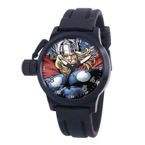 Customization Rubber Watch Bands MA0707-D490-BLACKRUBBER