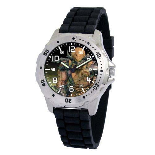 Customized Rubber Watch Bands MA0710-D200-BLACKRUBBER