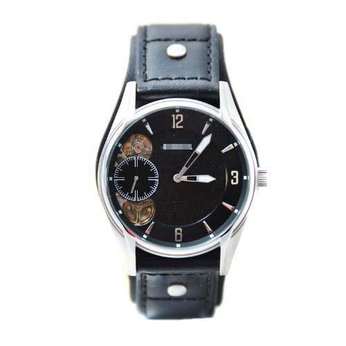 Custom Black Watch Face ME1084
