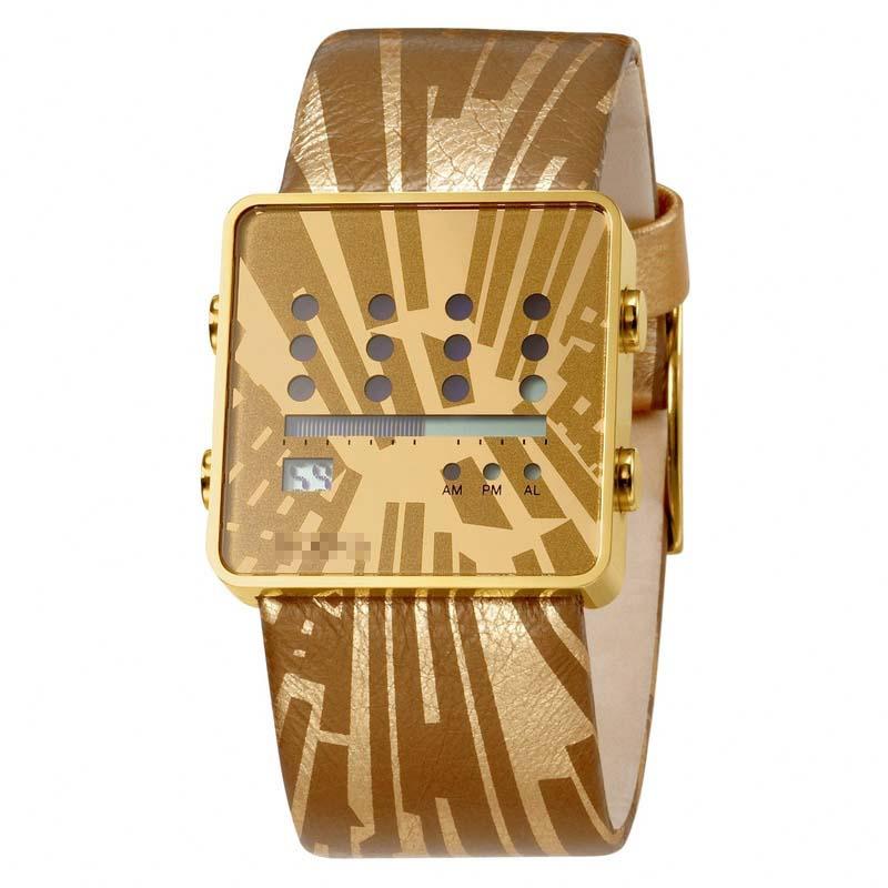 Wholesale Leather Watch Straps MTV-ZOT-GD