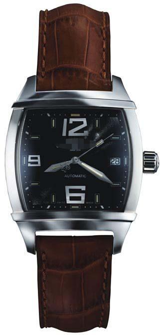 Customized Leather Watch Straps NM1068D-L1J-BK