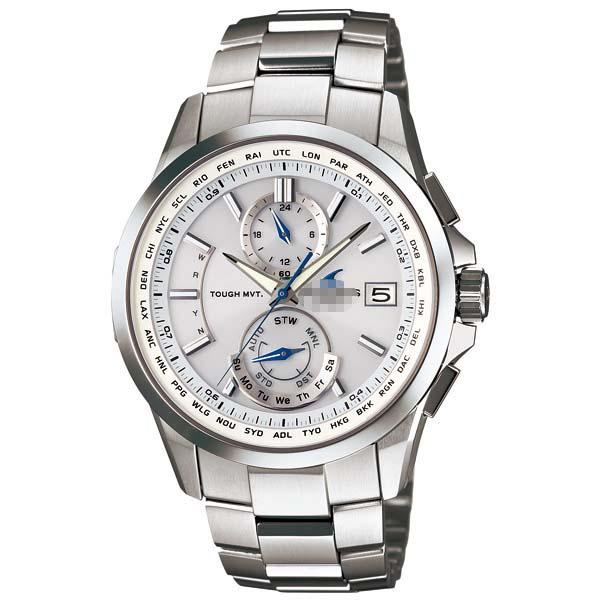 Customised Silver Watch Dial OCW-T2500-7AJF