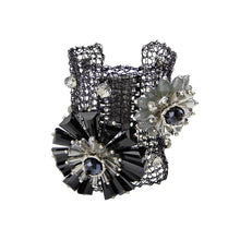 Load image into Gallery viewer, Wholesale Punk Metal Handmade Flower Bracelet Gothic Jewelry Custom Bijoux