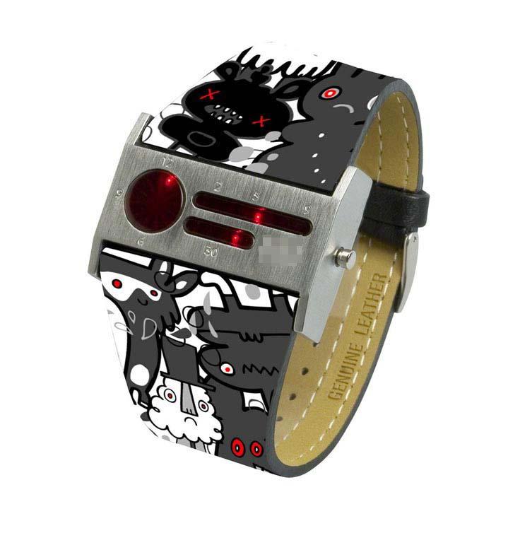 Customized Leather Watch Straps Red-Eye-Edition-001