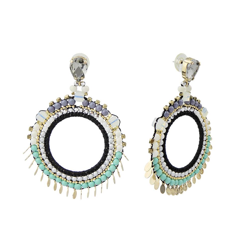 Custom Earrings For Formal Black Dress