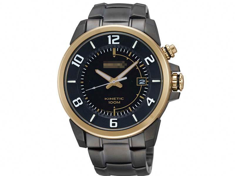 Customized Black Watch Face SKA556P1