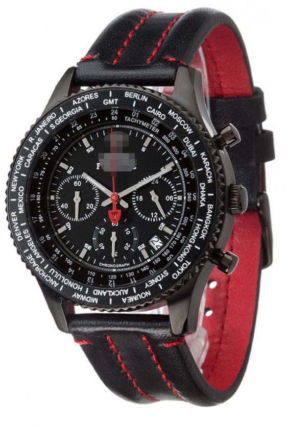 Customised Leather Watch Straps SL1624C-BK1
