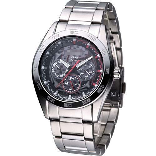 Custom Black Watch Dial SNE195P1