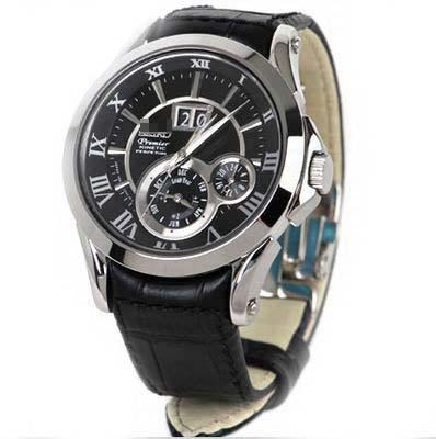 Customised Black Watch Dial SNP037P1
