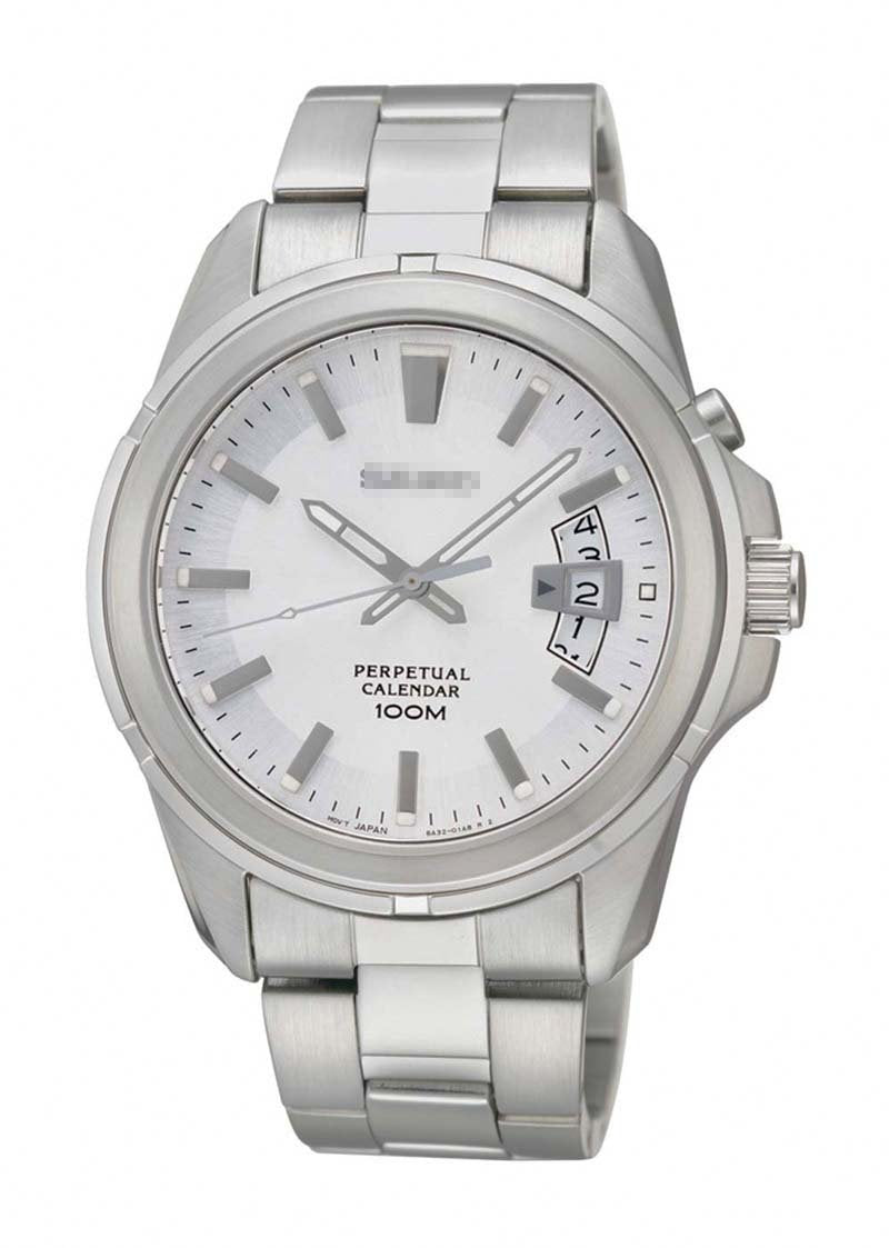 Custom Silver Watch Dial SNQ129P1