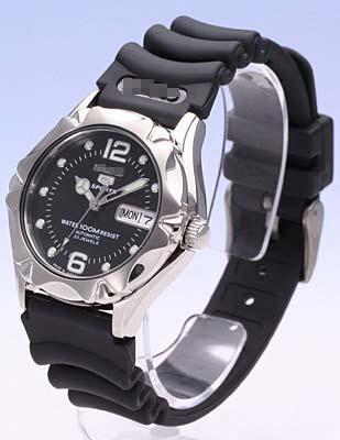 Custom Black Watch Dial SNZ453J2