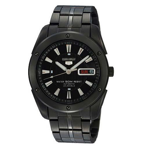 Custom Black Watch Dial SNZF39J1