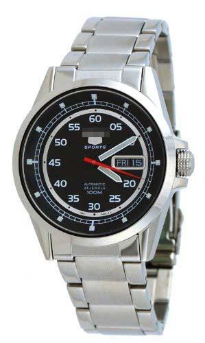 Custom Black Watch Dial SNZH23K1
