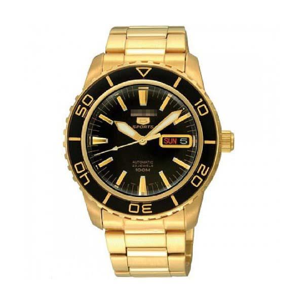 Custom Black Watch Dial SNZH60K1