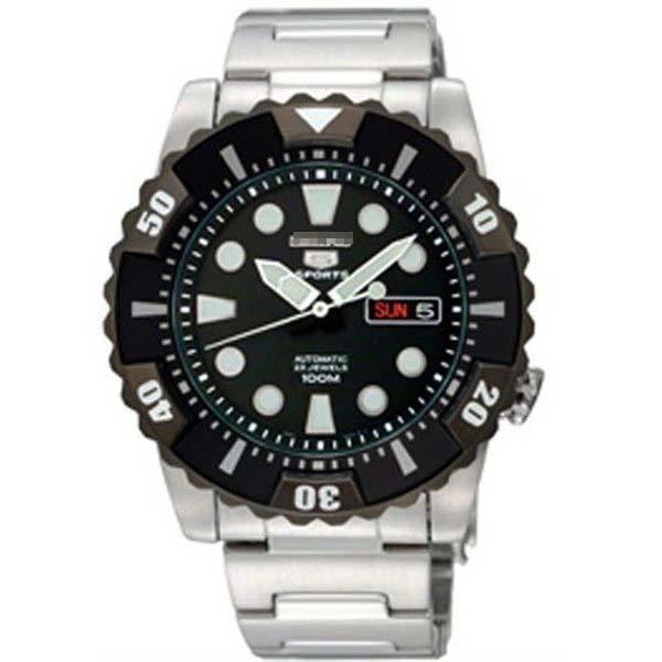 Custom Black Watch Dial SNZJ19K1