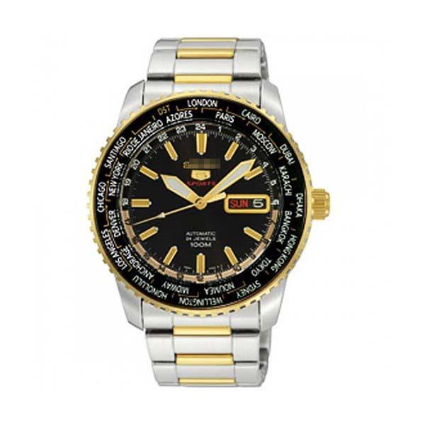 Customize Black Watch Dial SRP130J1