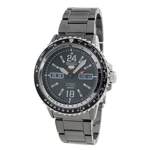 Custom Black Watch Dial SRP355K1
