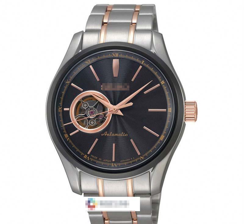 Custom Black Watch Dial SSA103J1