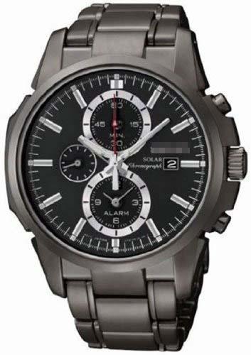 Custom Black Watch Dial SSC095P1