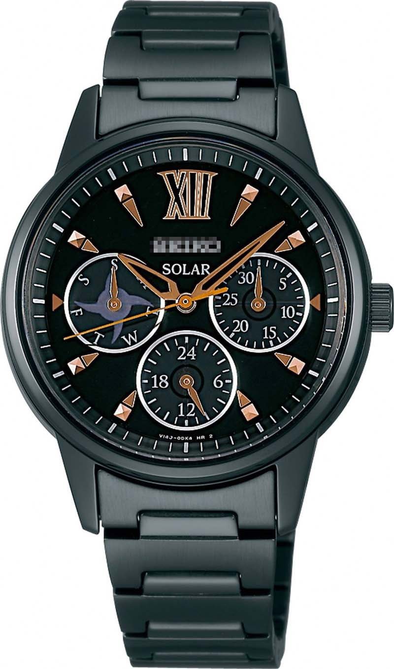 Custom Black Watch Dial SSDV003