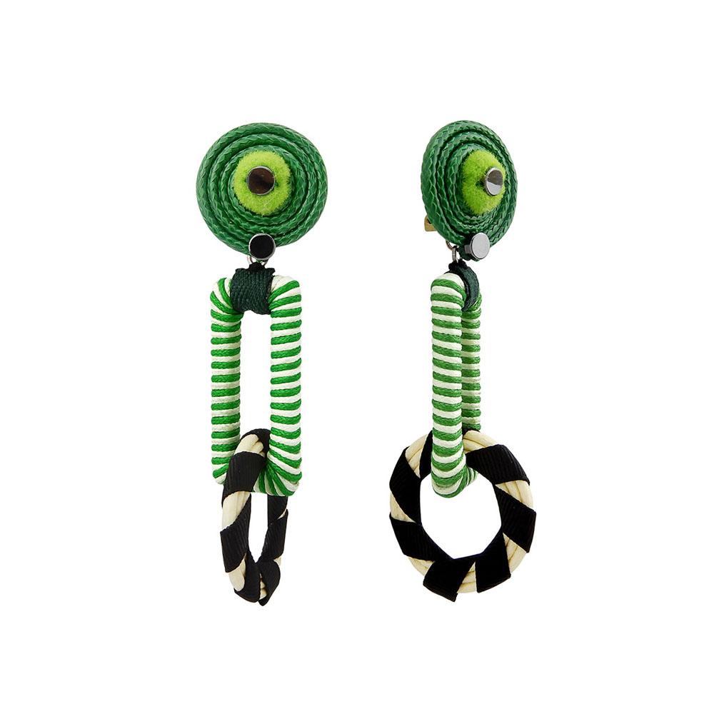 Custom Crystal Statement Drop Earrings