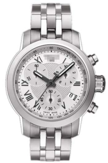 Custom Silver Watch Face T055.217.11.033.00