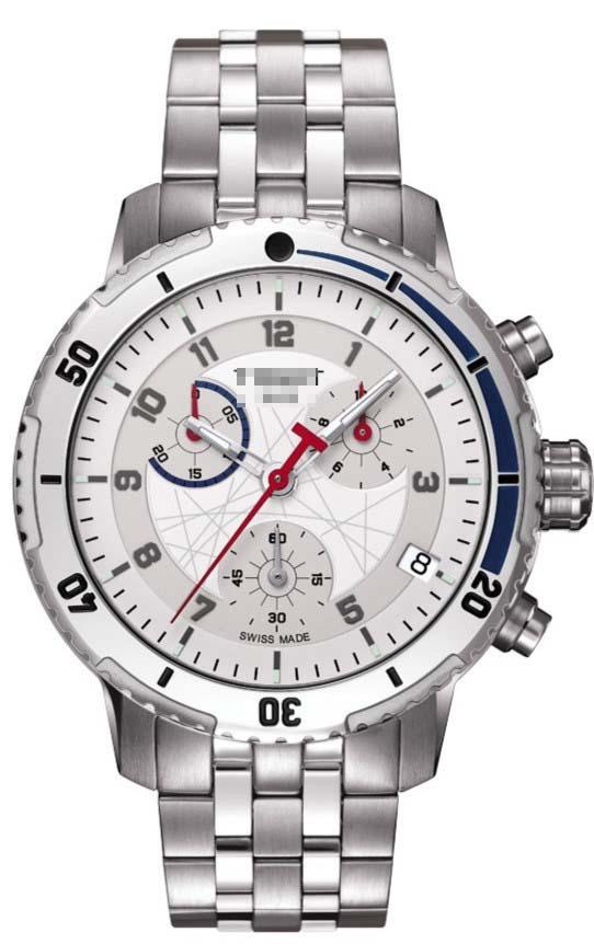 Custom Silver Watch Face T067.417.11.017.00