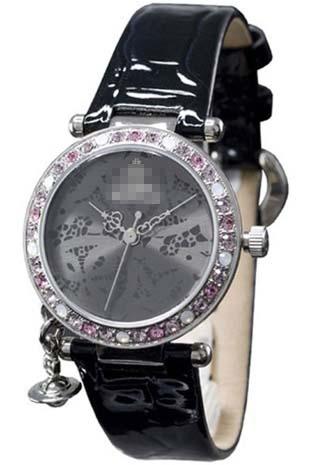 Wholesale Leather Watch Straps VV006GYBK