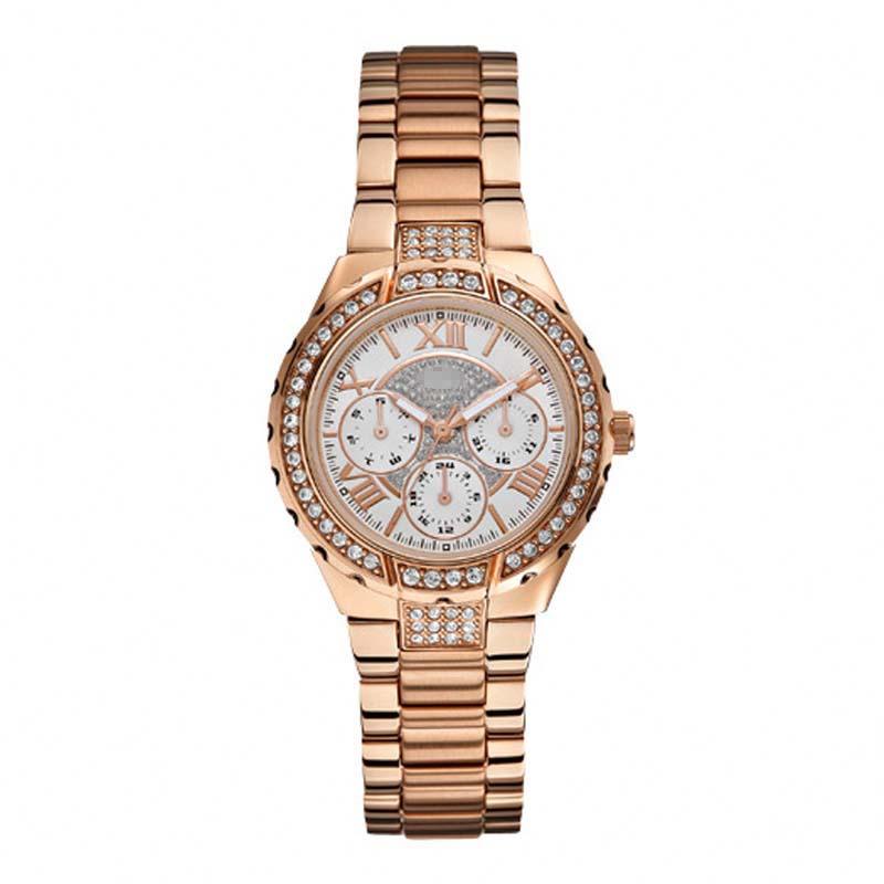 Customized Silver Watch Dial W0111L3