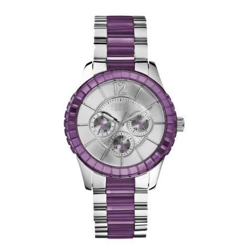 Custom Silver Watch Dial W13582L4