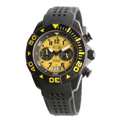 Customised Yellow Watch Dial