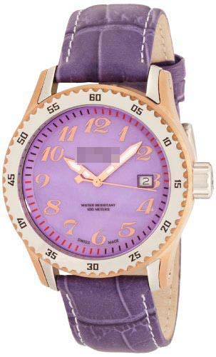 Swiss Watch Battery 233-RG-PURPLE-MOP