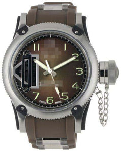 Custom Brown Watch Dial